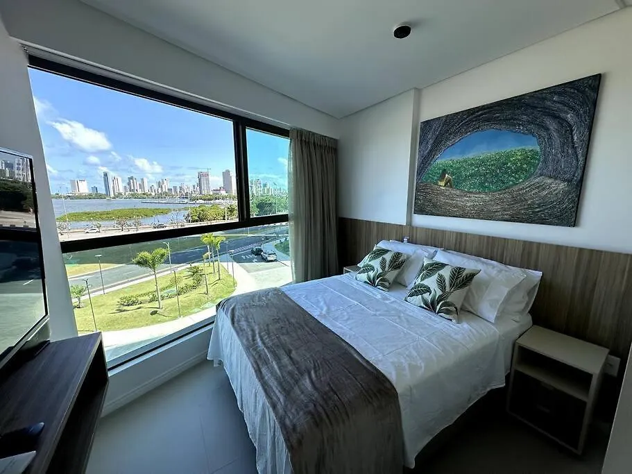Lindo Flat - Parque Do Cais #206 Daire Recife 0*,